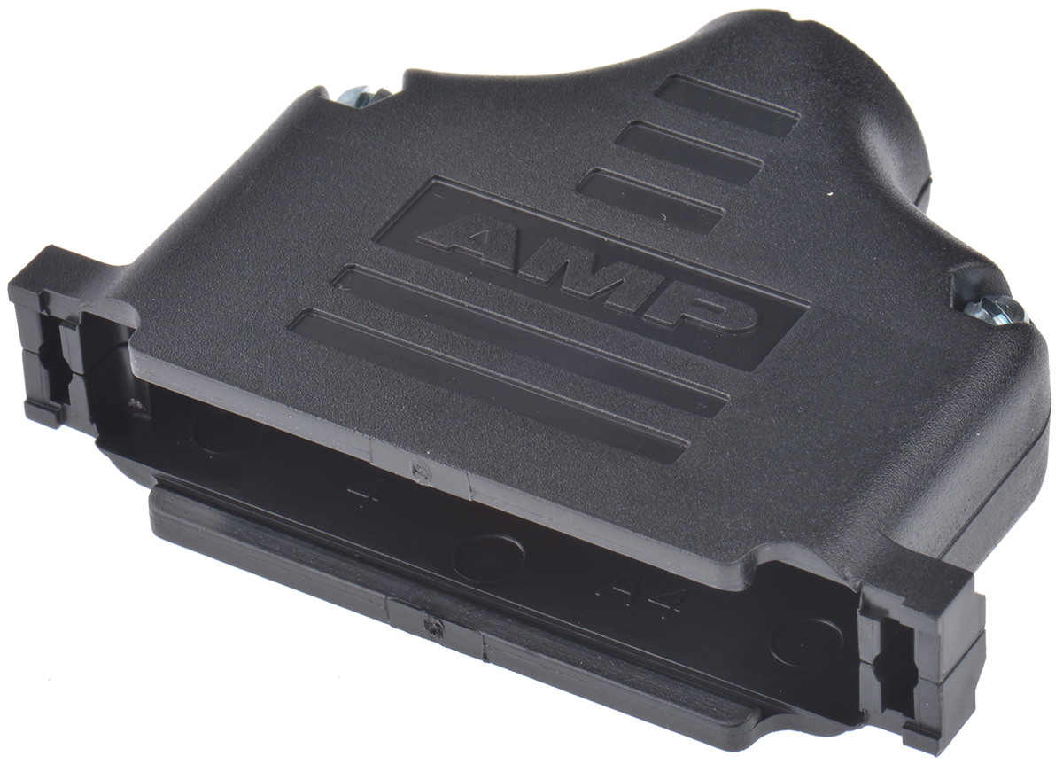 TE Connectivity AMPLIMITE Series ABS Straight D-Sub Backshell, 37 Way