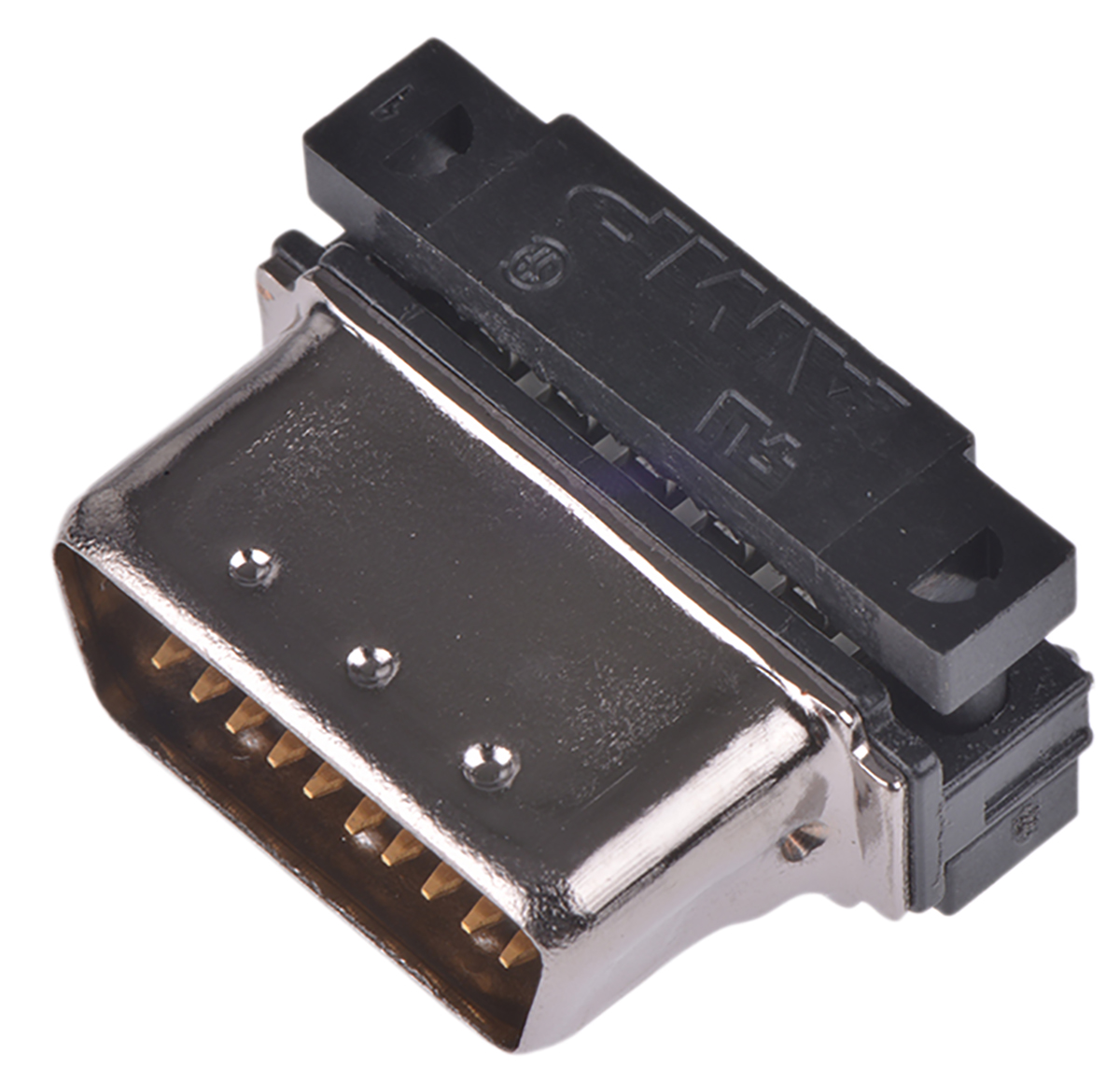 TE Connectivity, AMPLIMITE 0.050 20 Way Male Straight Cable SCSI Connector 1.27 mm Pitch, IDC