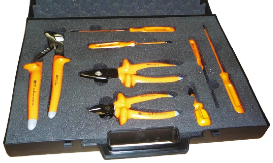 Penta 8 Piece Electrician Tool Kit Tool Kit with Case VDE/1000V Approved