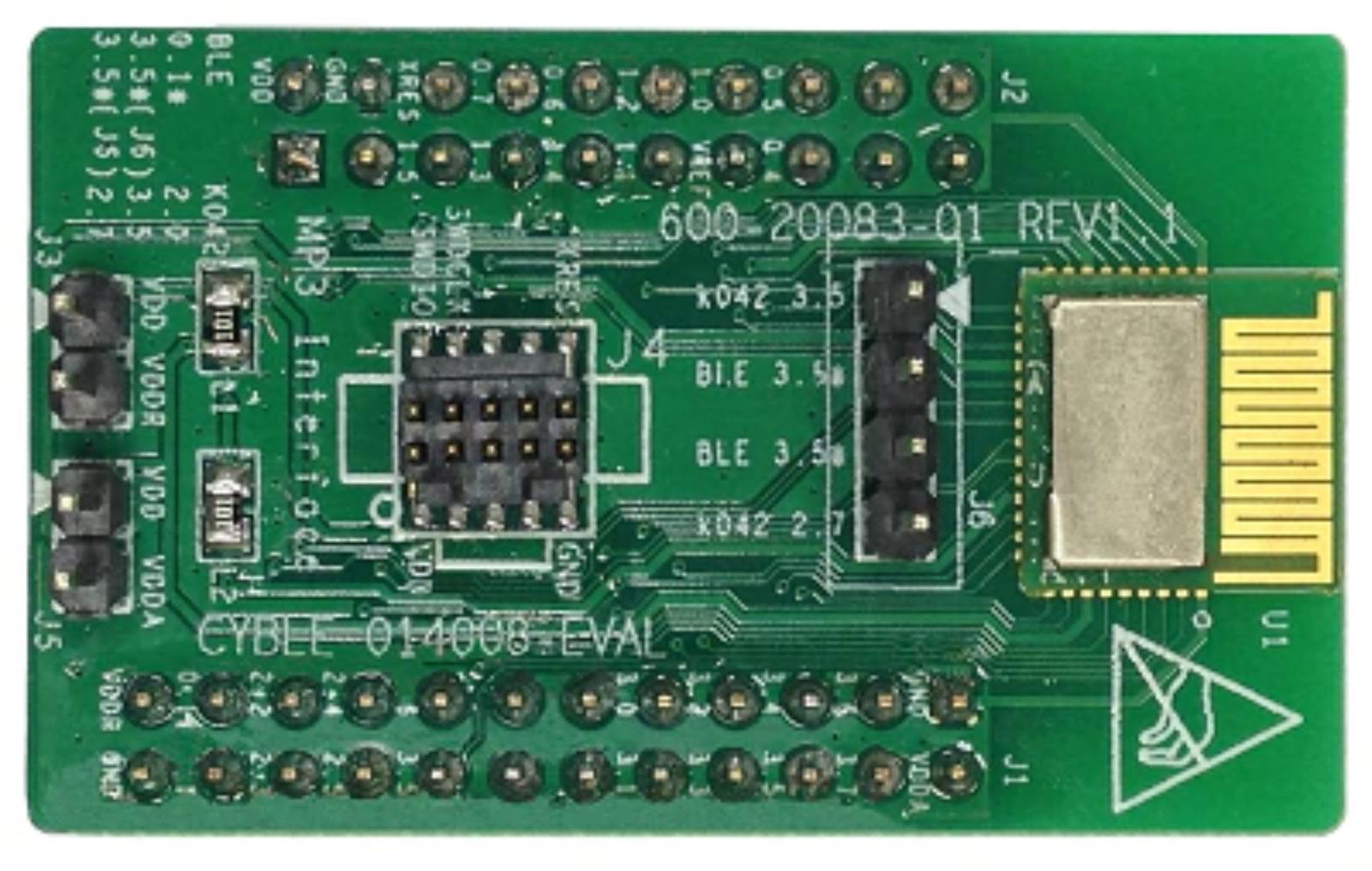 Infineon EZ-BLE PSOC™ Evaluation Board Evaluation Board Development Kit CYBLE-014008-EVAL