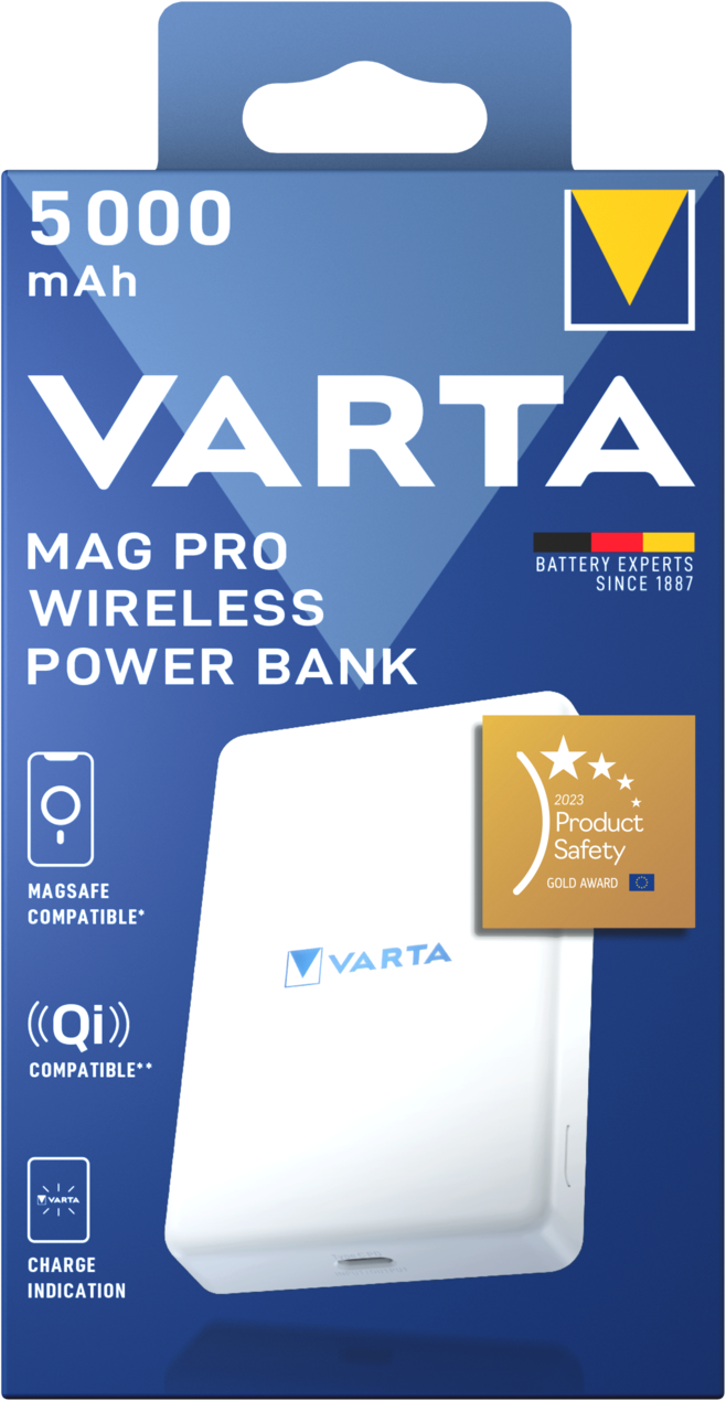 57903101111 Varta Mag Pro 5000 mAh 5V Power Bank
