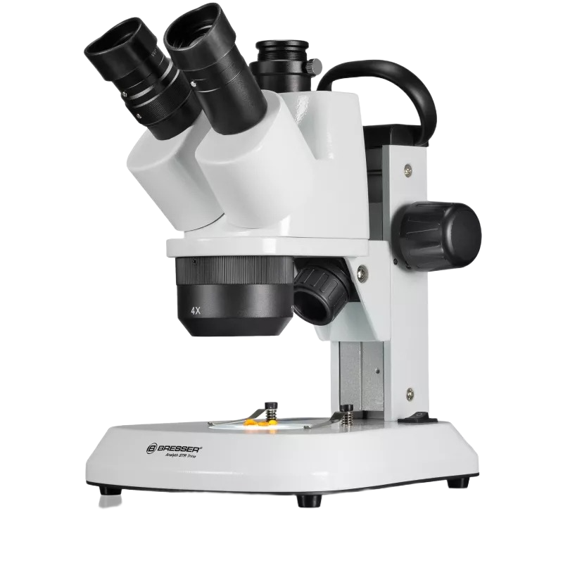 Bresser 58-03850 Trinocular Microscope, 40x Magnification Illuminated