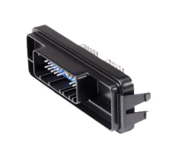 Cinch ModICE ME Series Straight Through Hole PCB Header, 18 Contact(s), 1.5 mm Pitch, 3 Row, Shrouded