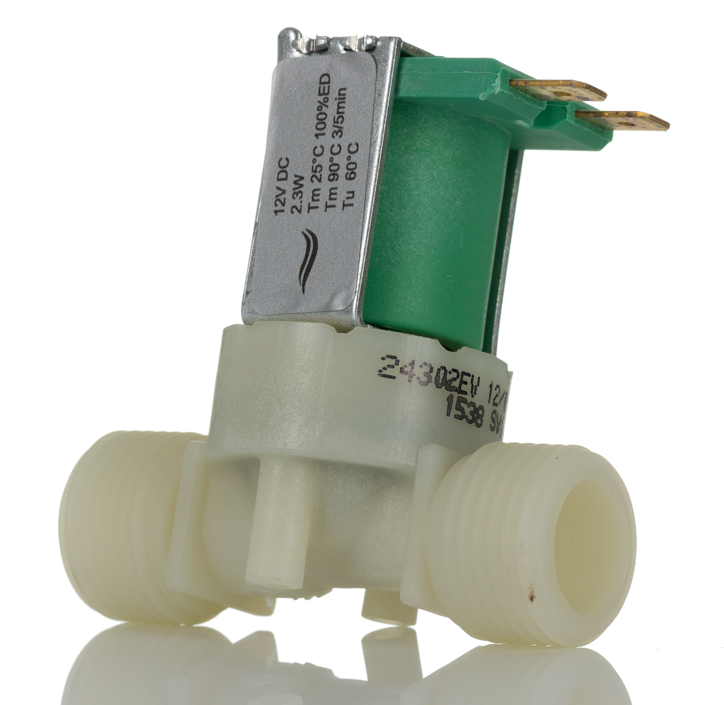 72003 RS PRO Solenoid Valve , 2 Port, NC, 12V dc