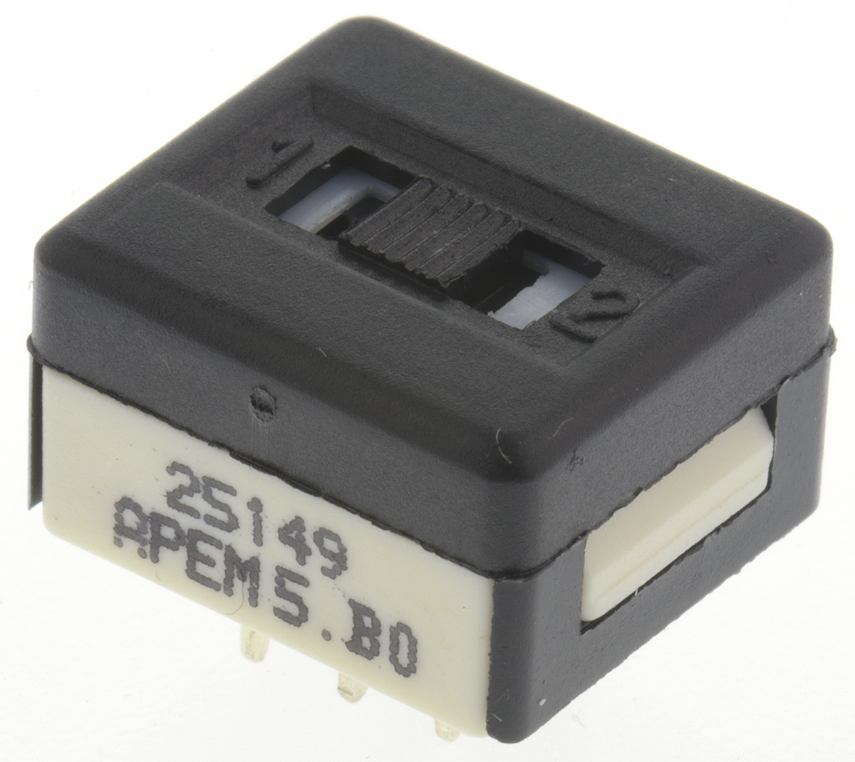 APEM PCB Slide Switch DPDT On-Off-On 1 A @ 30 V dc Slide