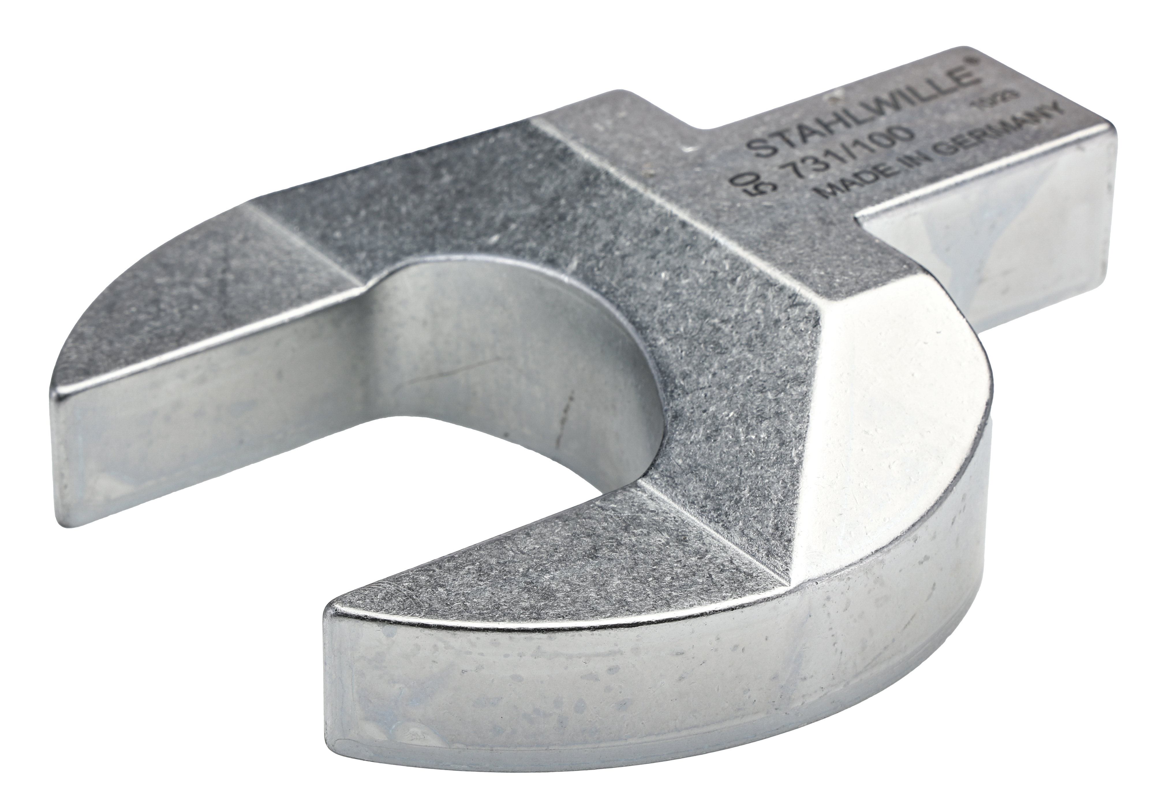 STAHLWILLE Open Ended Insert Insertion Wrench, 22 x 28 mm Insert, 104 mm, Chrome Finish