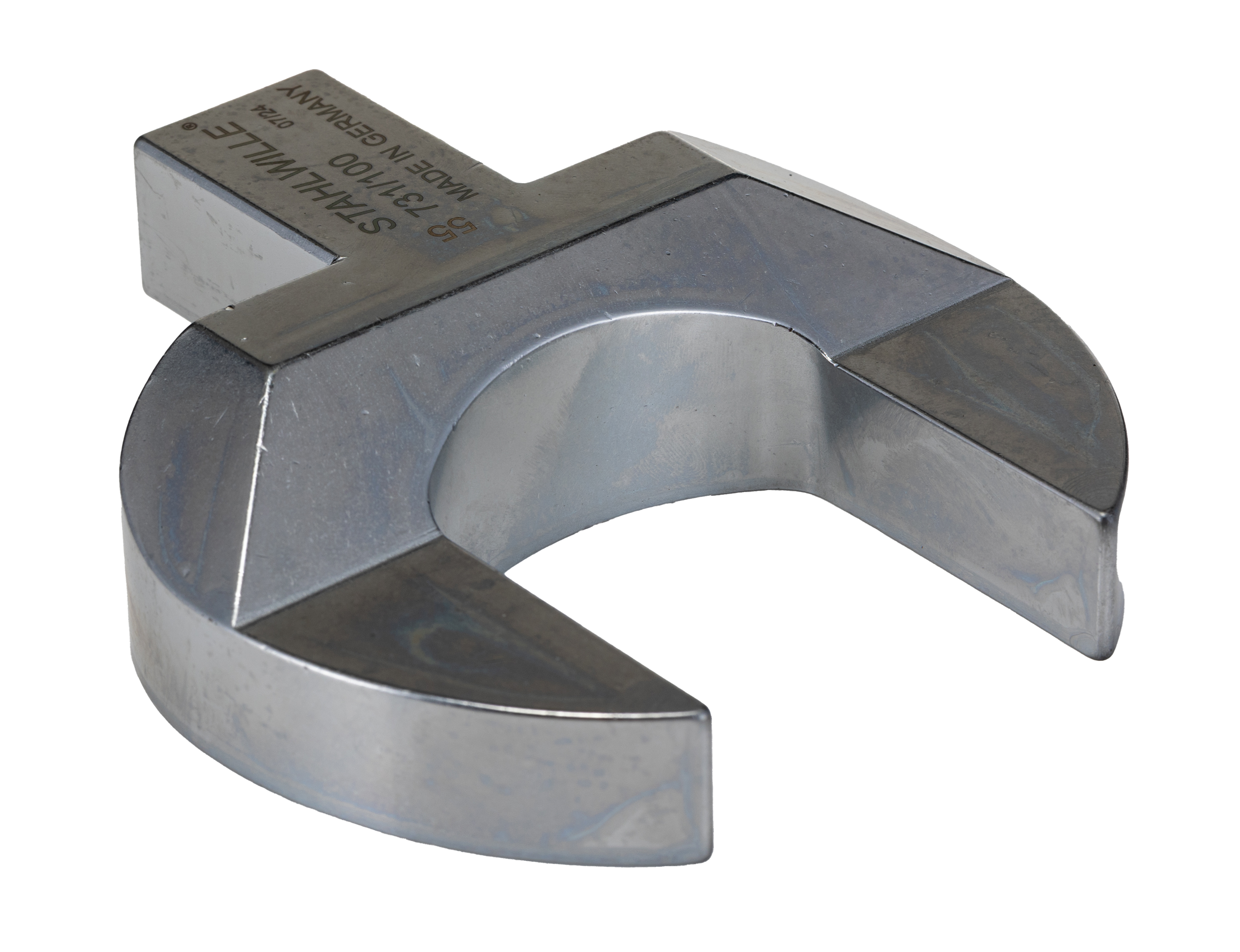 58211055 STAHLWILLE Open Ended Insert Insertion Wrench, 22 x 28 mm Insert, 114 mm, Chrome Finish