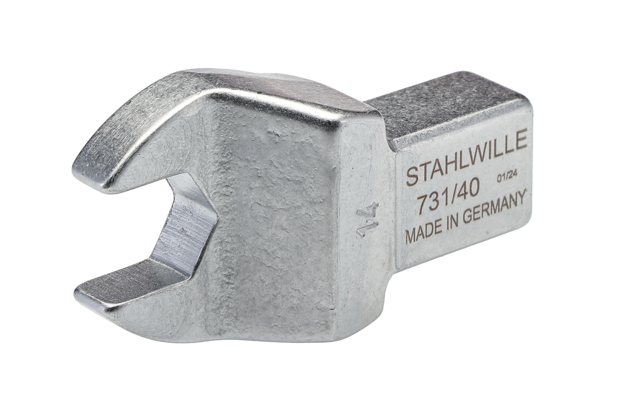 58214014 STAHLWILLE Open Ended Insert Insertion Wrench, 14 x 18 mm Insert, 14 mm, Chrome Finish