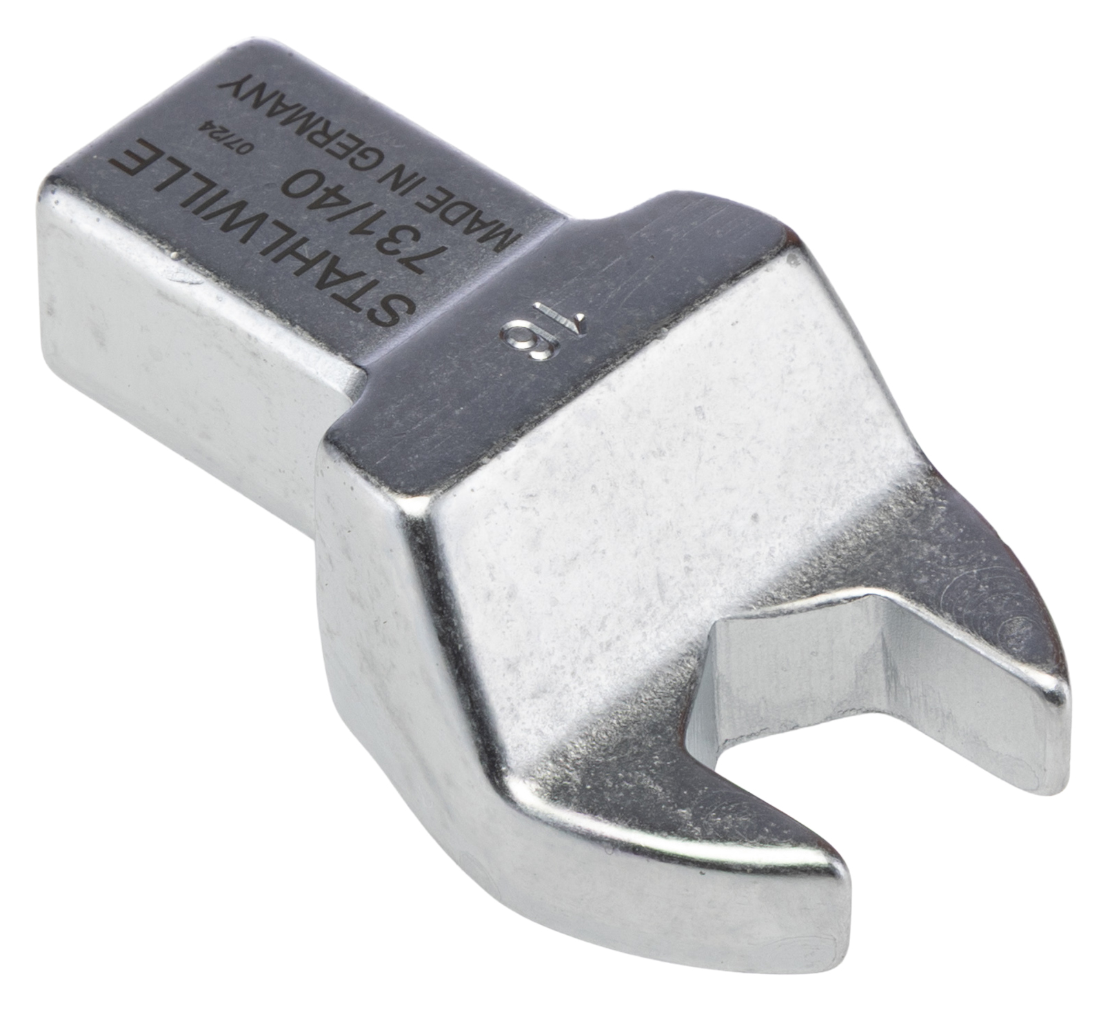 58214016 STAHLWILLE Open Ended Insert Insertion Wrench, 14 x 18 mm Insert, 16 mm, Chrome Finish