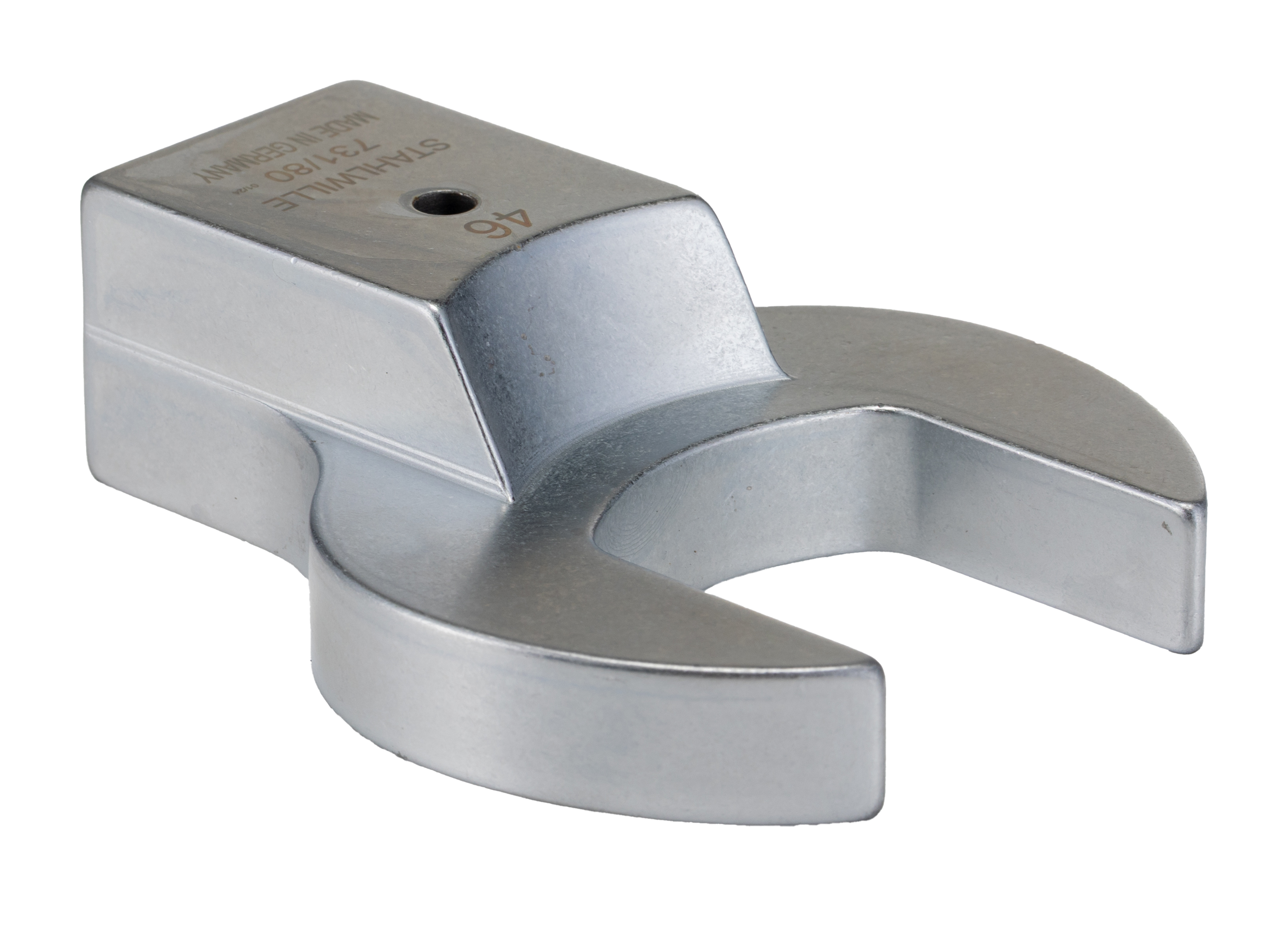 58218046 STAHLWILLE Open Ended Insert Insertion Wrench, 24.5 x 28 mm Insert, 94 mm, Chrome Finish
