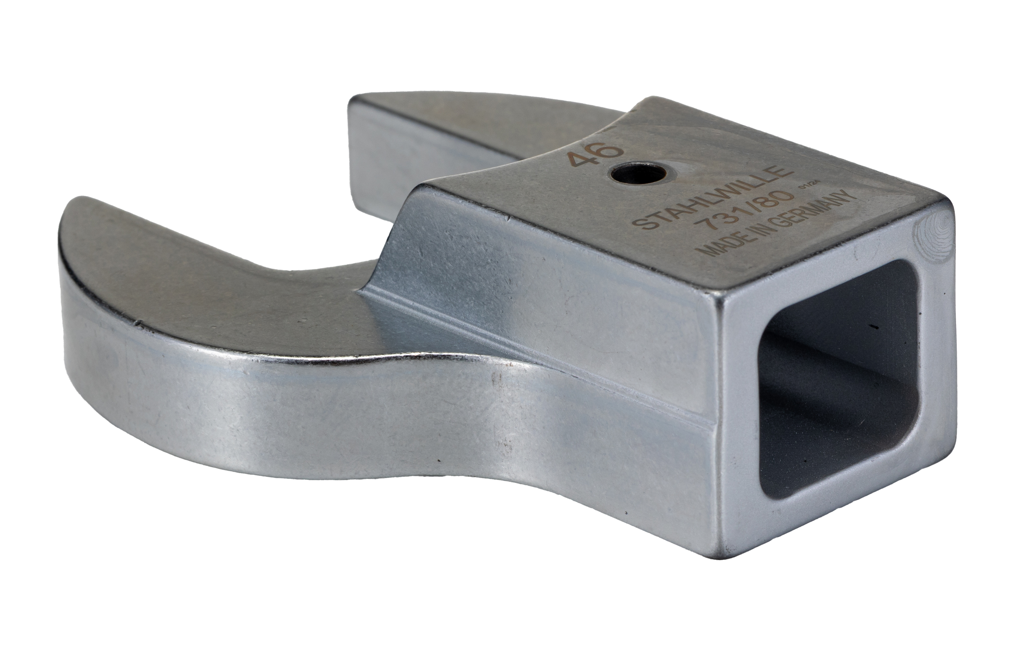 58218046 STAHLWILLE Open Ended Insert Insertion Wrench, 24.5 x 28 mm Insert, 94 mm, Chrome Finish