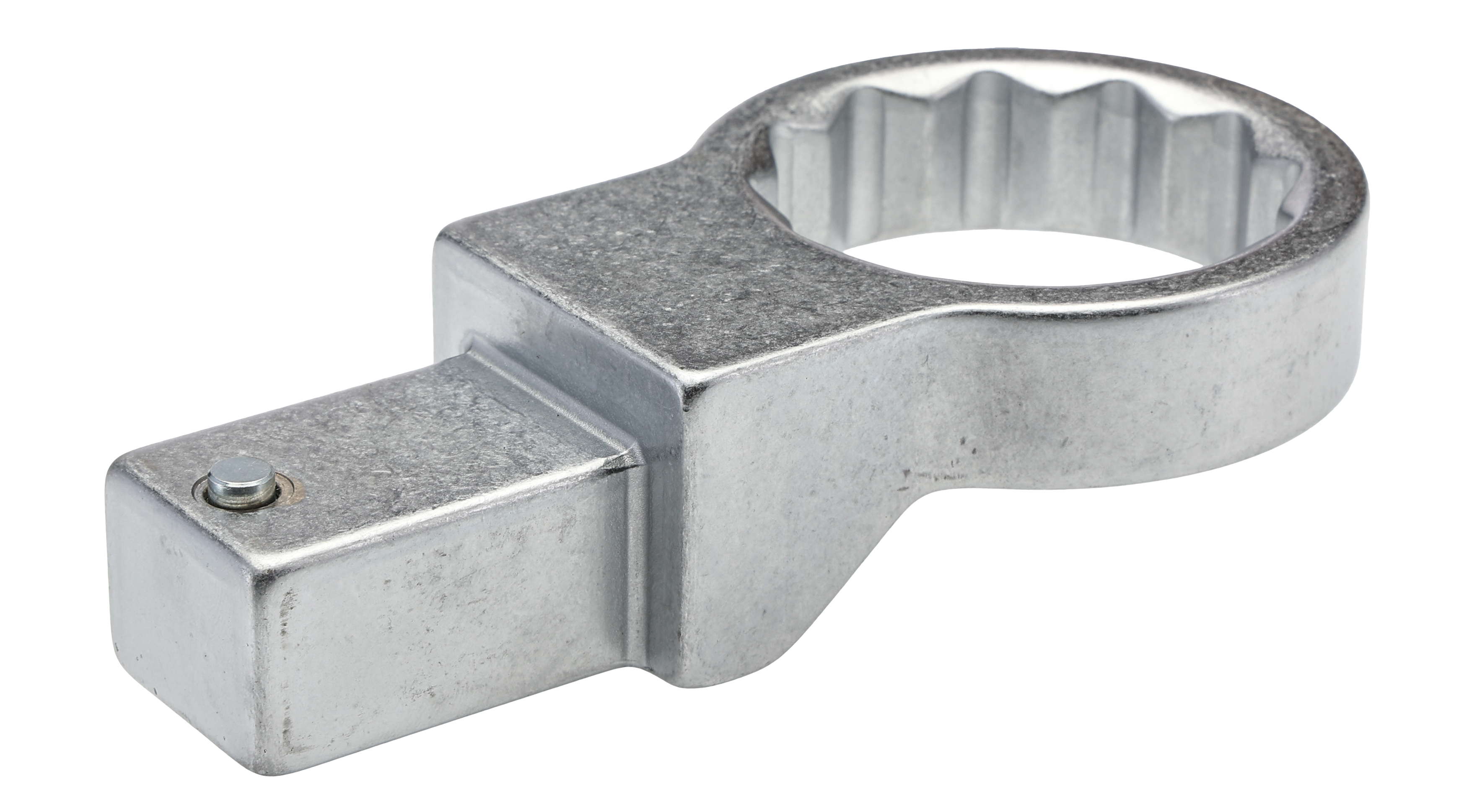 58221046 STAHLWILLE Round Insertion Ring Spanner, 22 x 28 mm Insert, 65 mm, Chrome Finish