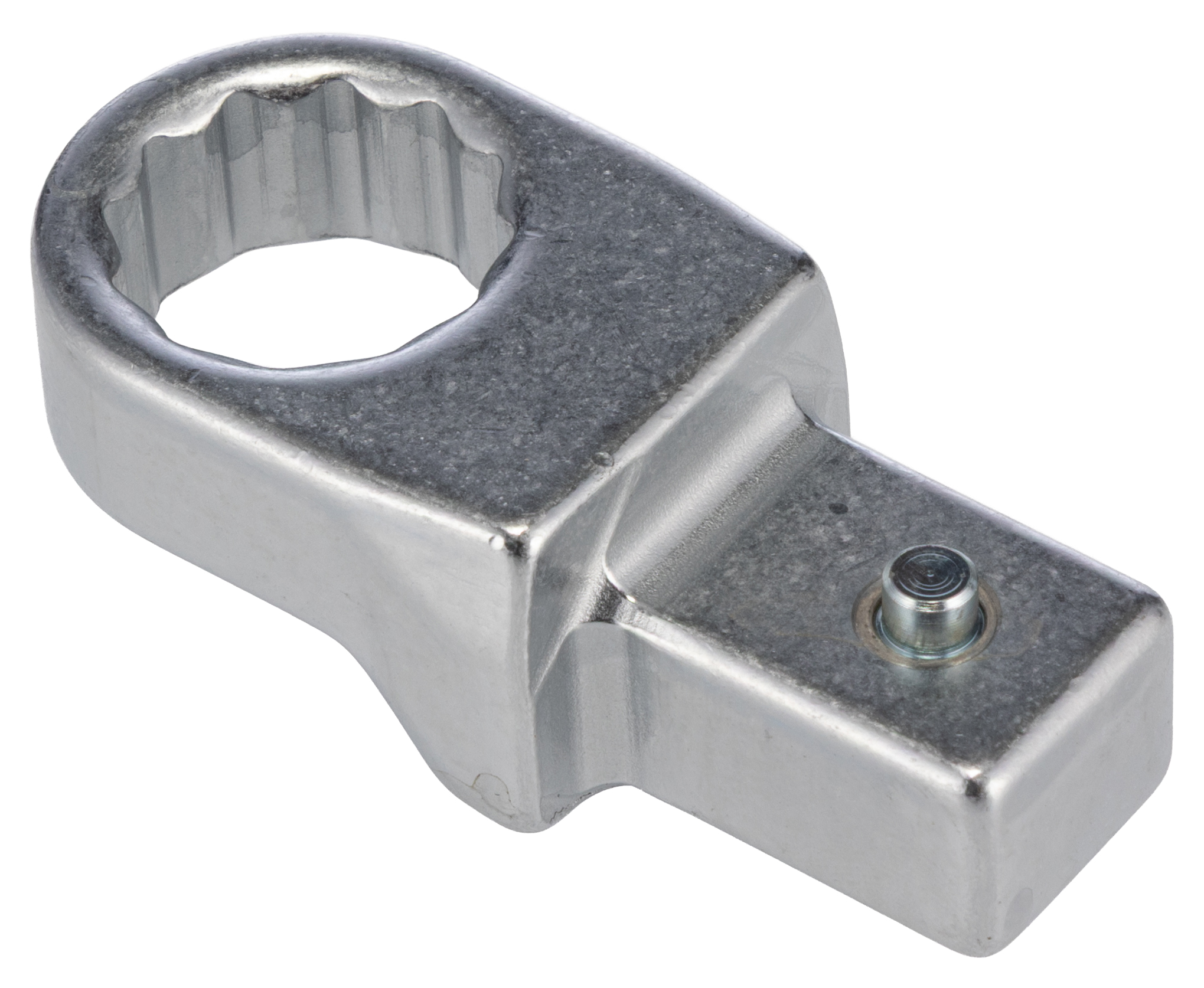 58224019 STAHLWILLE Round Insertion Ring Spanner, 14 x 18 mm Insert, 19 mm, Chrome Finish