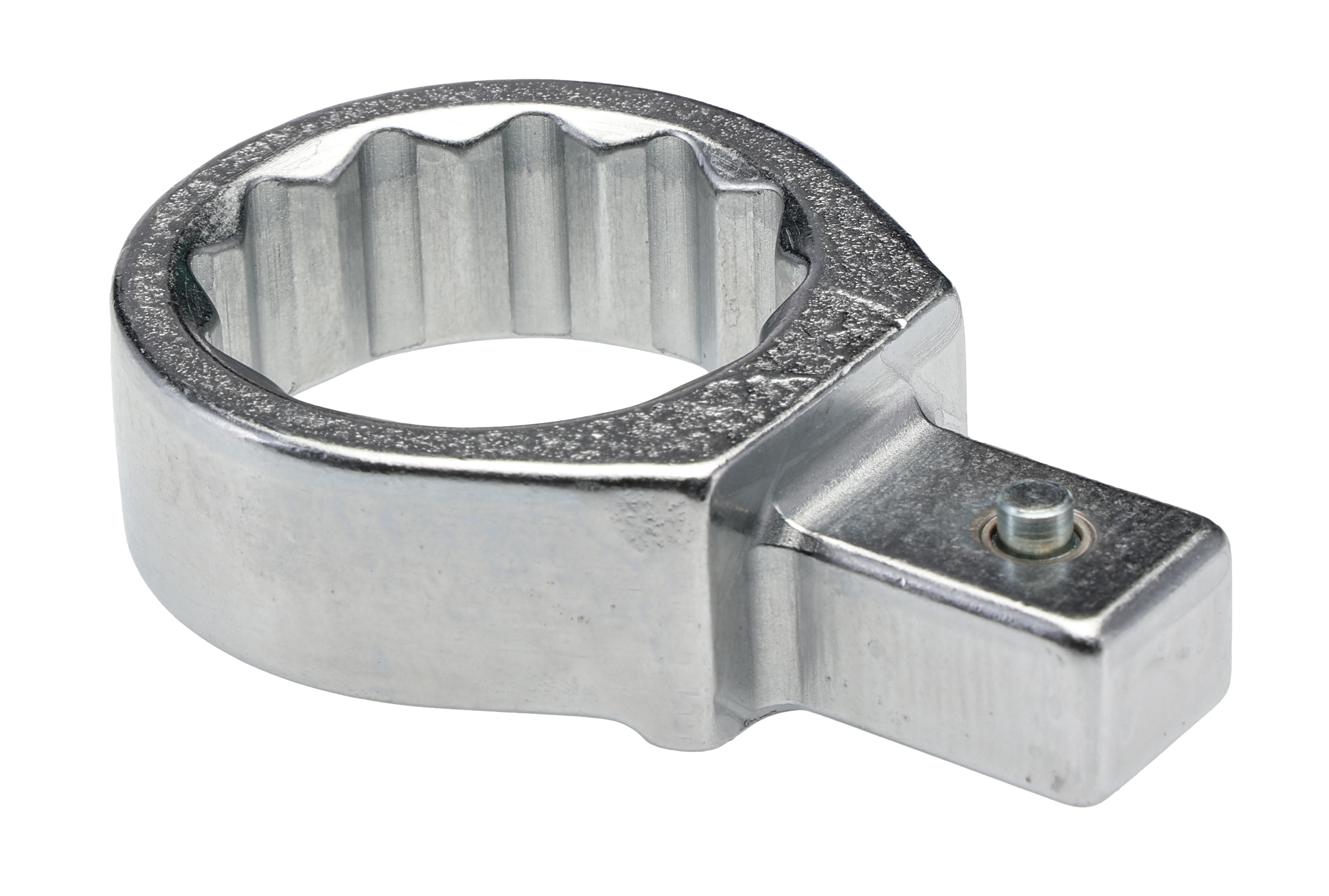 58224036 STAHLWILLE Round Spanner Head, 14 x 18 mm Insert, 36 mm, Chrome Finish