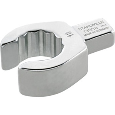 STAHLWILLE Square Ring Spanner Insert, 9 x 12 mm Insert, 17 mm, Nickel Plated Finish
