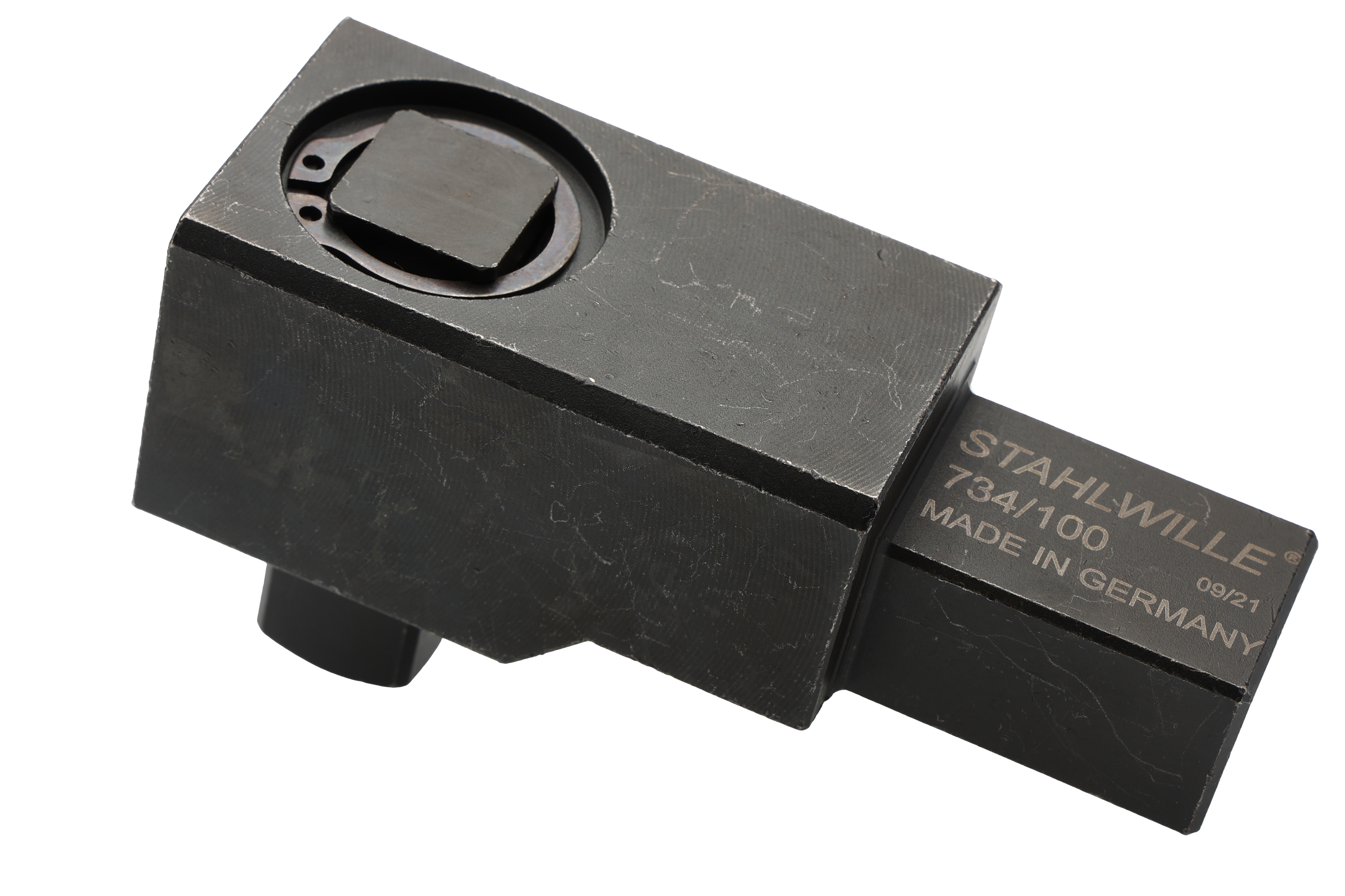 STAHLWILLE Square Square Drive Insert Tool, 22 x 28 mm Insert, 65 mm, Black Oxide Finish