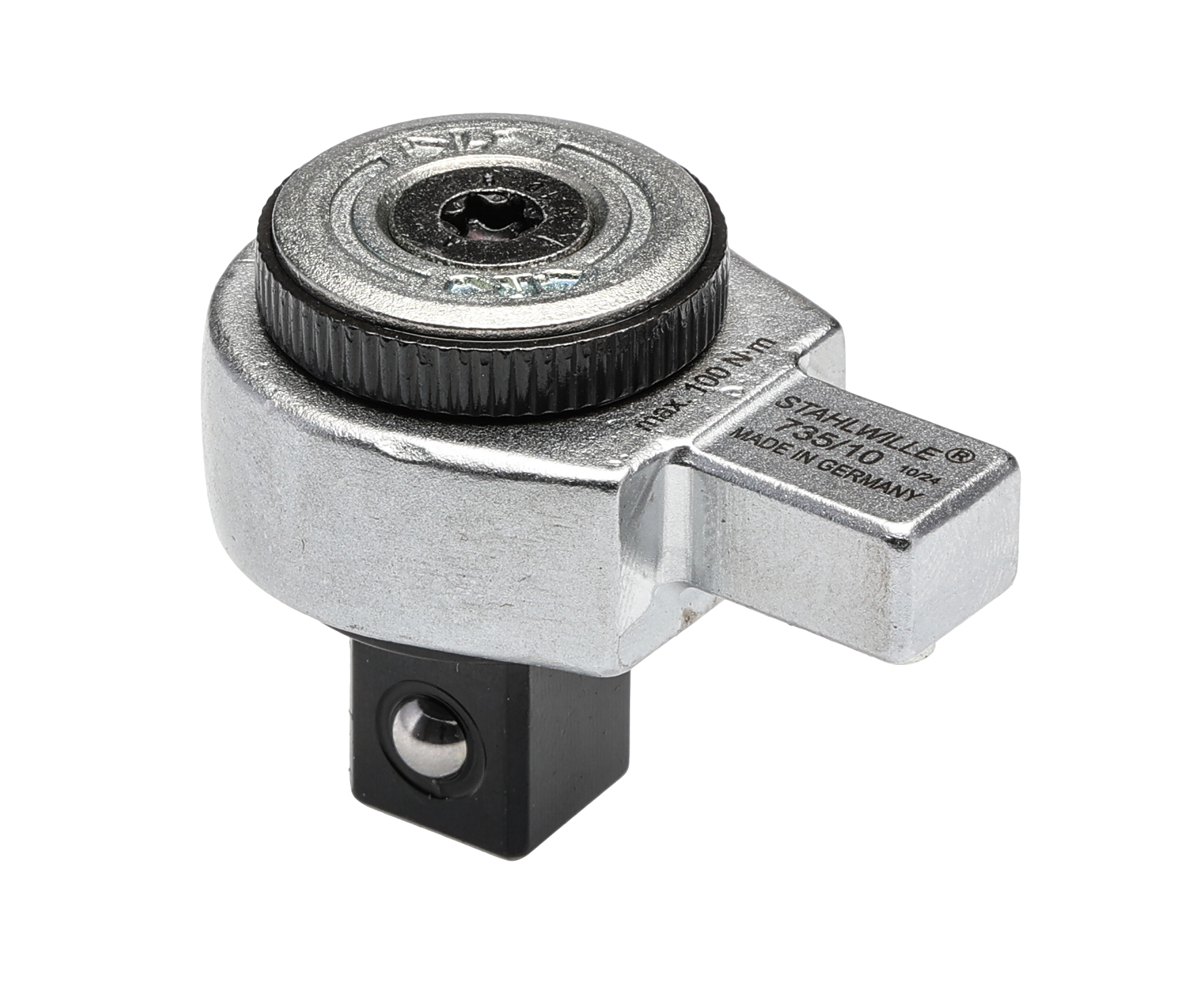 STAHLWILLE Reversible Ratchet Insert, 9 x 12 Insert, 1/2 in, Chrome Finish
