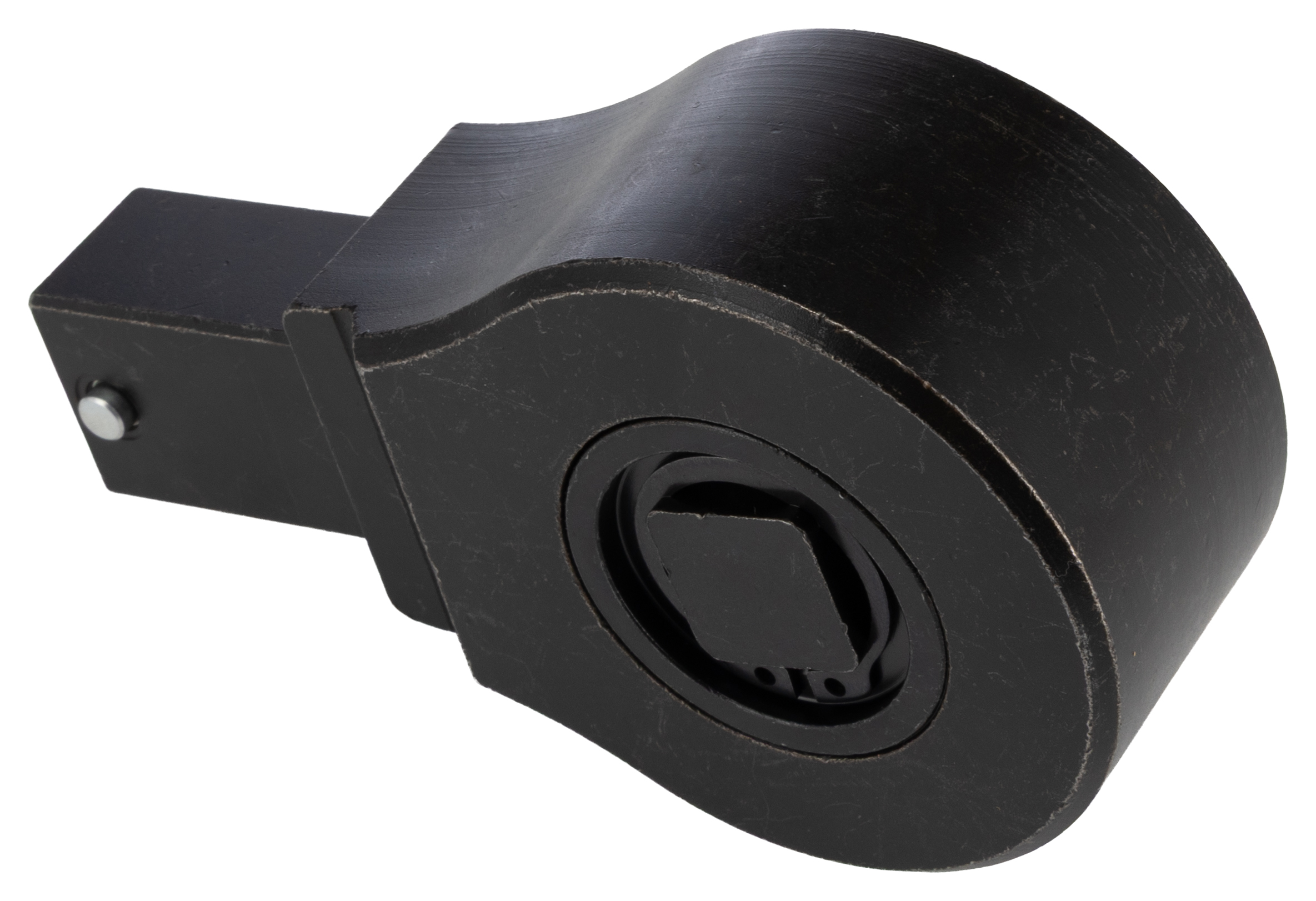 58250100 STAHLWILLE Round Ratchet, 22 x 28 mm Insert, 76 mm, Black Oxidised Chrome Finish