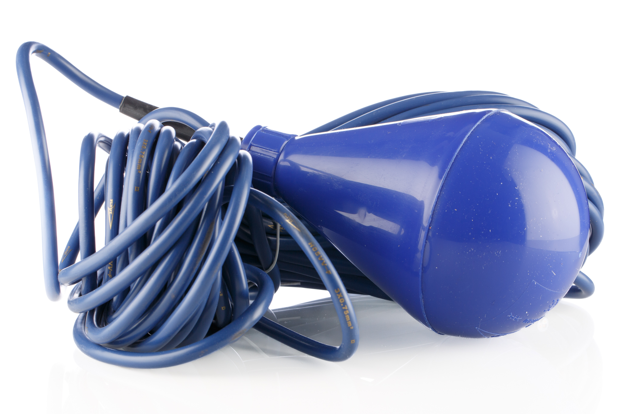 5828804 Xylem ENM-10 Series Cable Ethylene Propylene Diene Monomer Rubber Float Switch, 20 m Cable, 250 V ac ac Max, 24 V dc dc