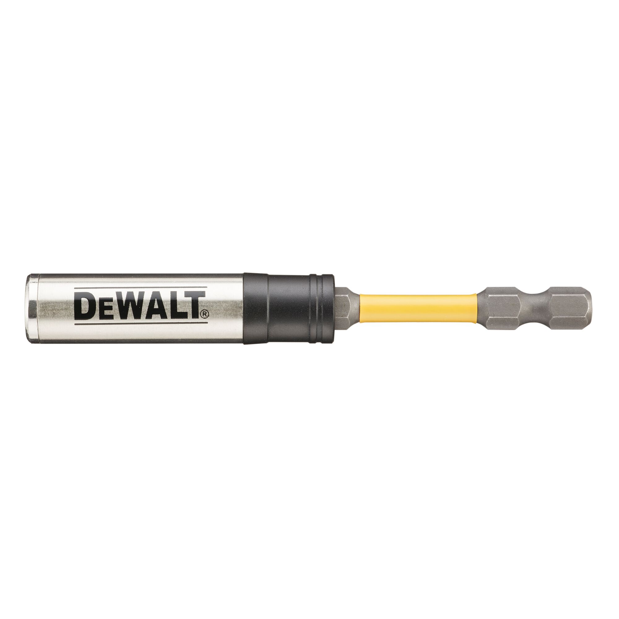 DeWALT Round Bit Holder, 1/4 in Drive, Hex Drive, 92 mm Overall