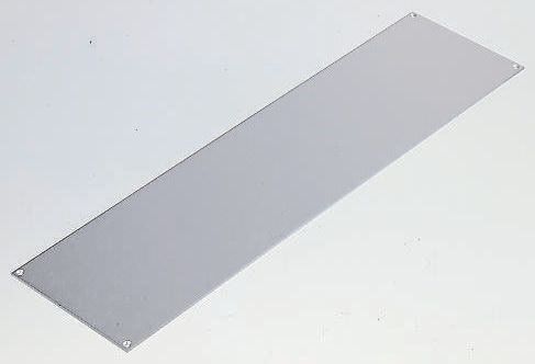 RS PRO Grey Aluminium, 4 U 520 mm 183mm