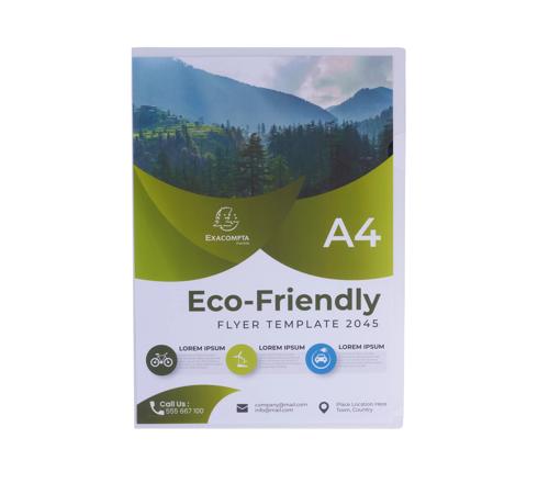 Exacompta Clear Folder 10 Per Pack 230mm