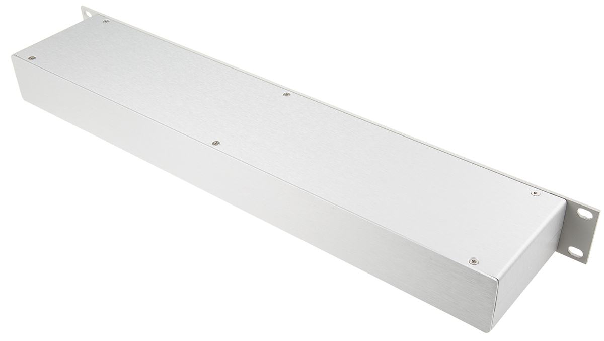 584-205 RS PRO, 1 U 19 in Rack Mount Case P10 89 mm 44 mm