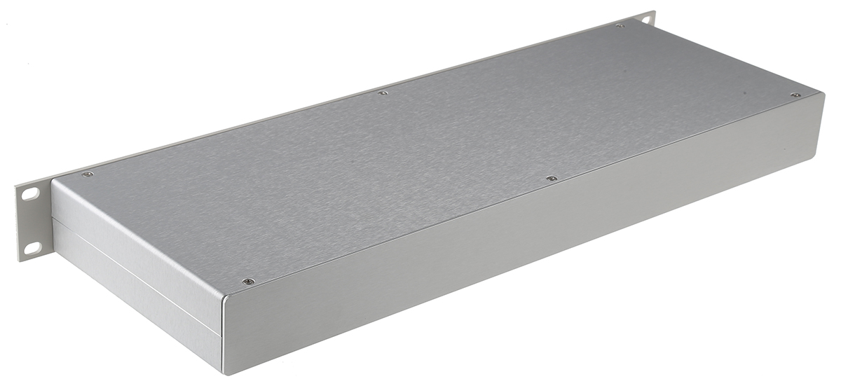 RS PRO, 1 U 19 in Rack Mount Case P10 153 mm 44 mm