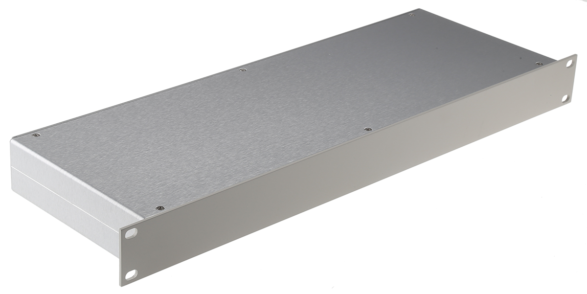 584-211 RS PRO, 1 U 19 in Rack Mount Case P10 153 mm 44 mm