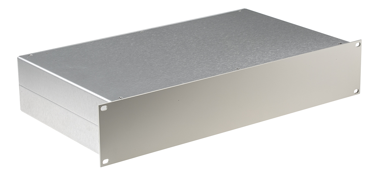 584-227 RS PRO, 2 U 19 in Rack Mount Case P10 254 mm 88 mm