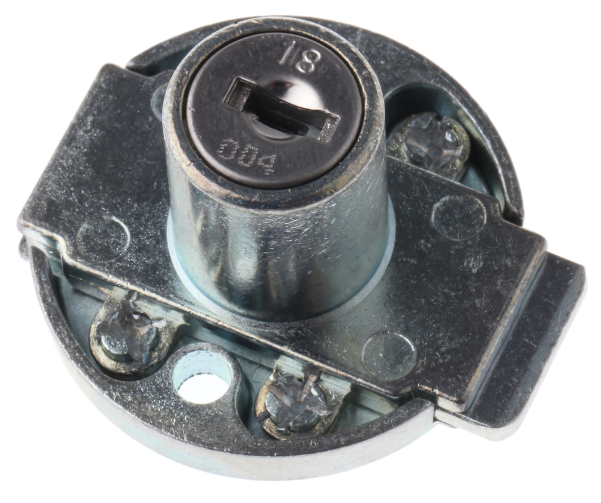 Euro-Locks a Lowe & Fletcher group Company Furniture Lock, 19 mm Panel-to-Tongue 16.5 mm, Key Unlock