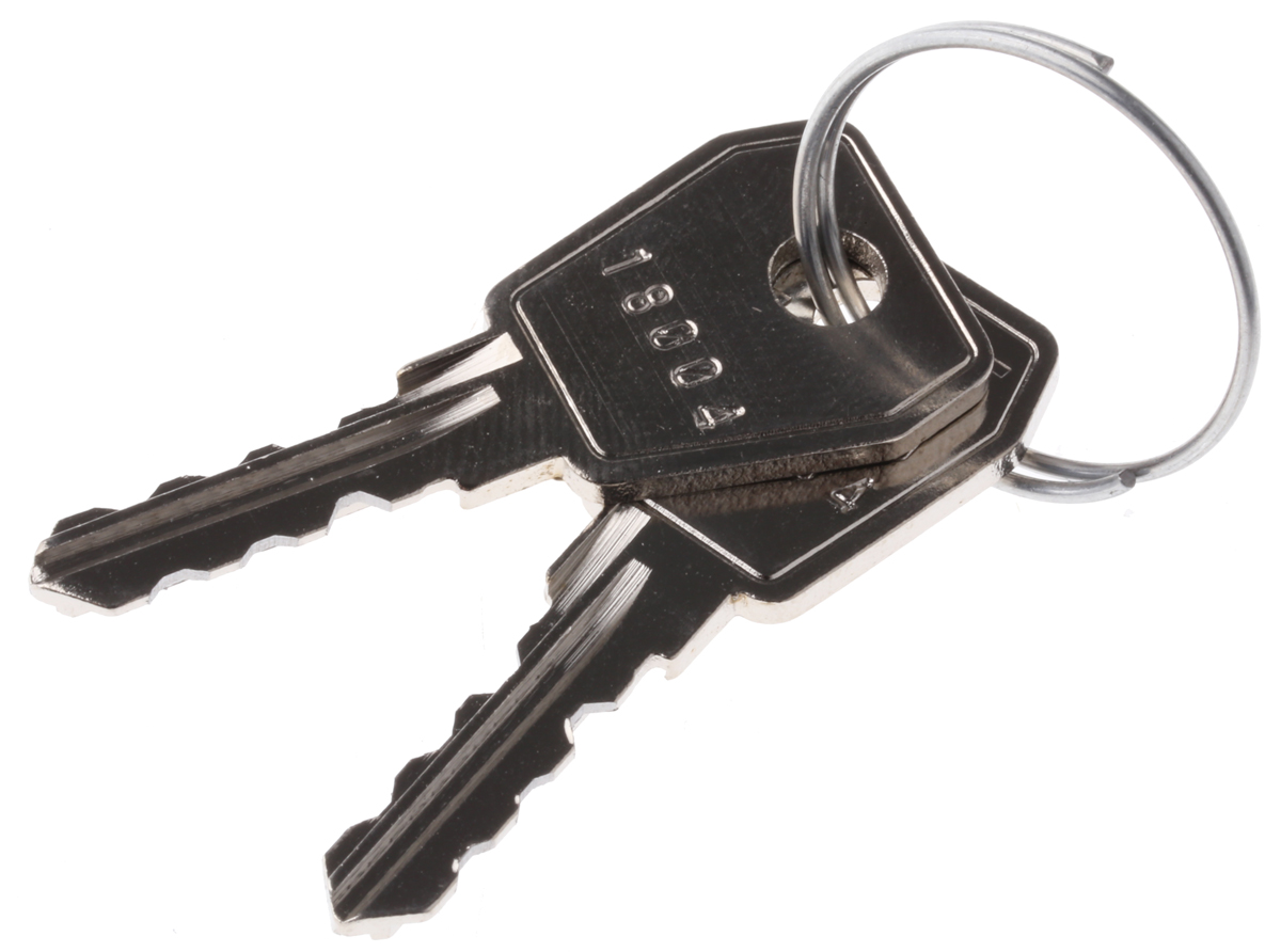 5872037 Euro-Locks a Lowe & Fletcher group Company Furniture Lock, 19 mm Panel-to-Tongue 16.5 mm, Key Unlock