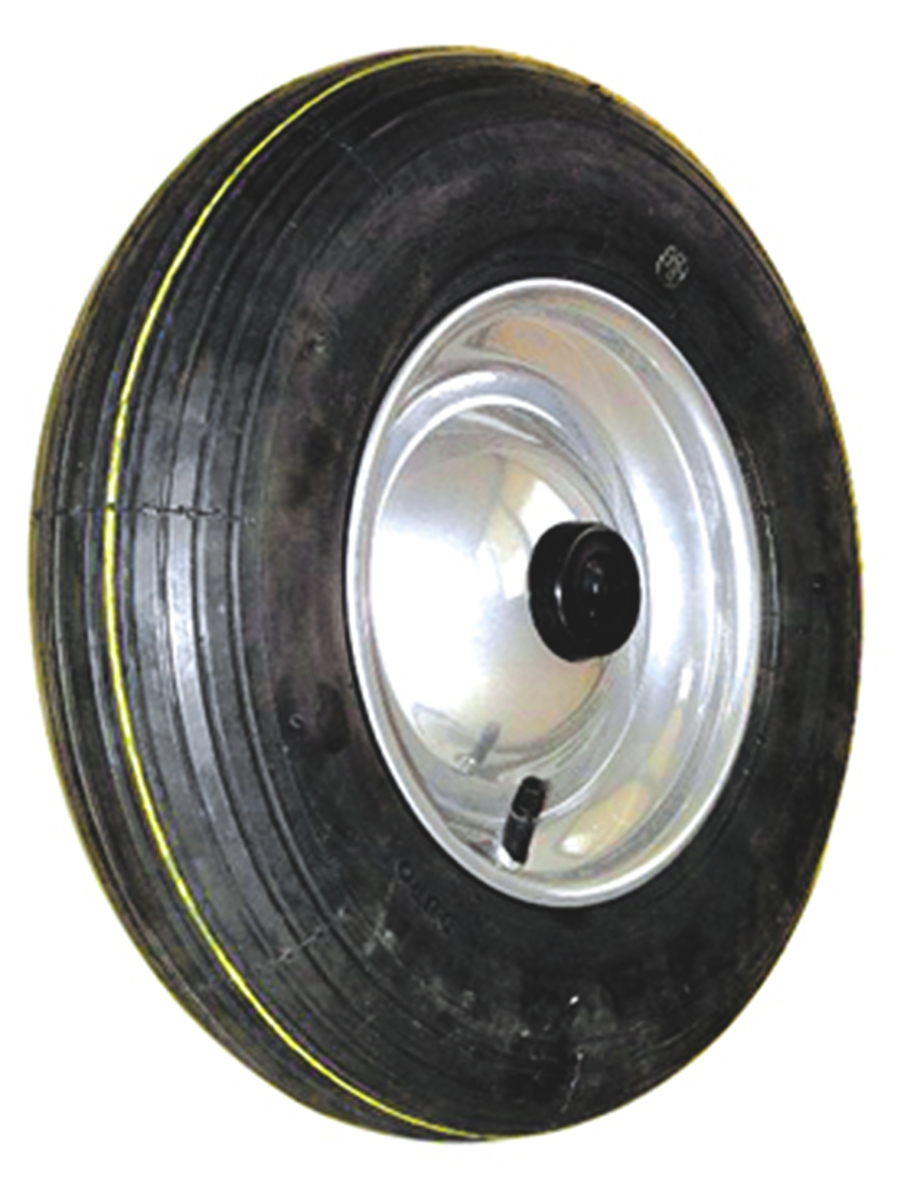 Guitel Hervieu Black, Grey Rubber Trolley Wheel, 75 kg
