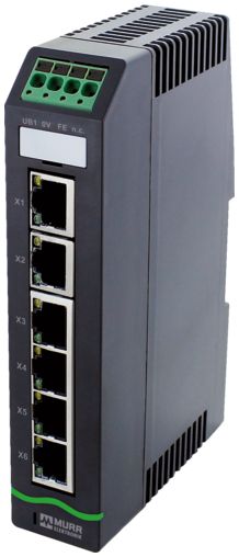 Murrelektronik Limited Xelity 6TX Unmanaged 6 Port Network Switch