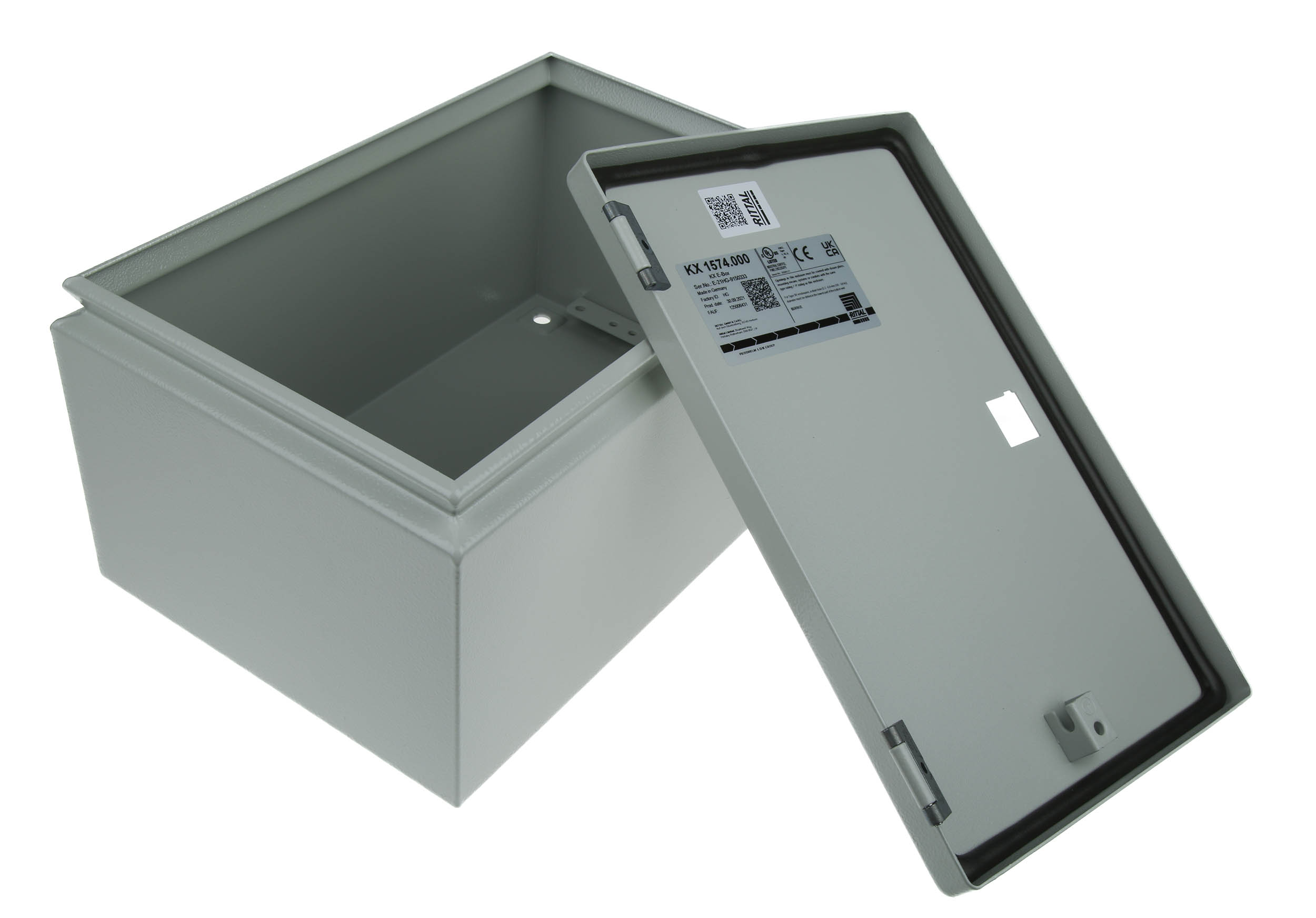 1554000 Rittal Sheet Steel Metal Enclosure, 120mm x 300 mm x 200 mm