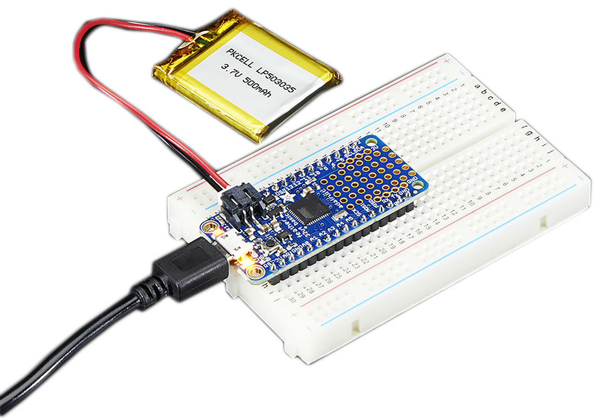 2771 ADAFRUIT Feather 32u4 Basic Proto MCU Development Board
