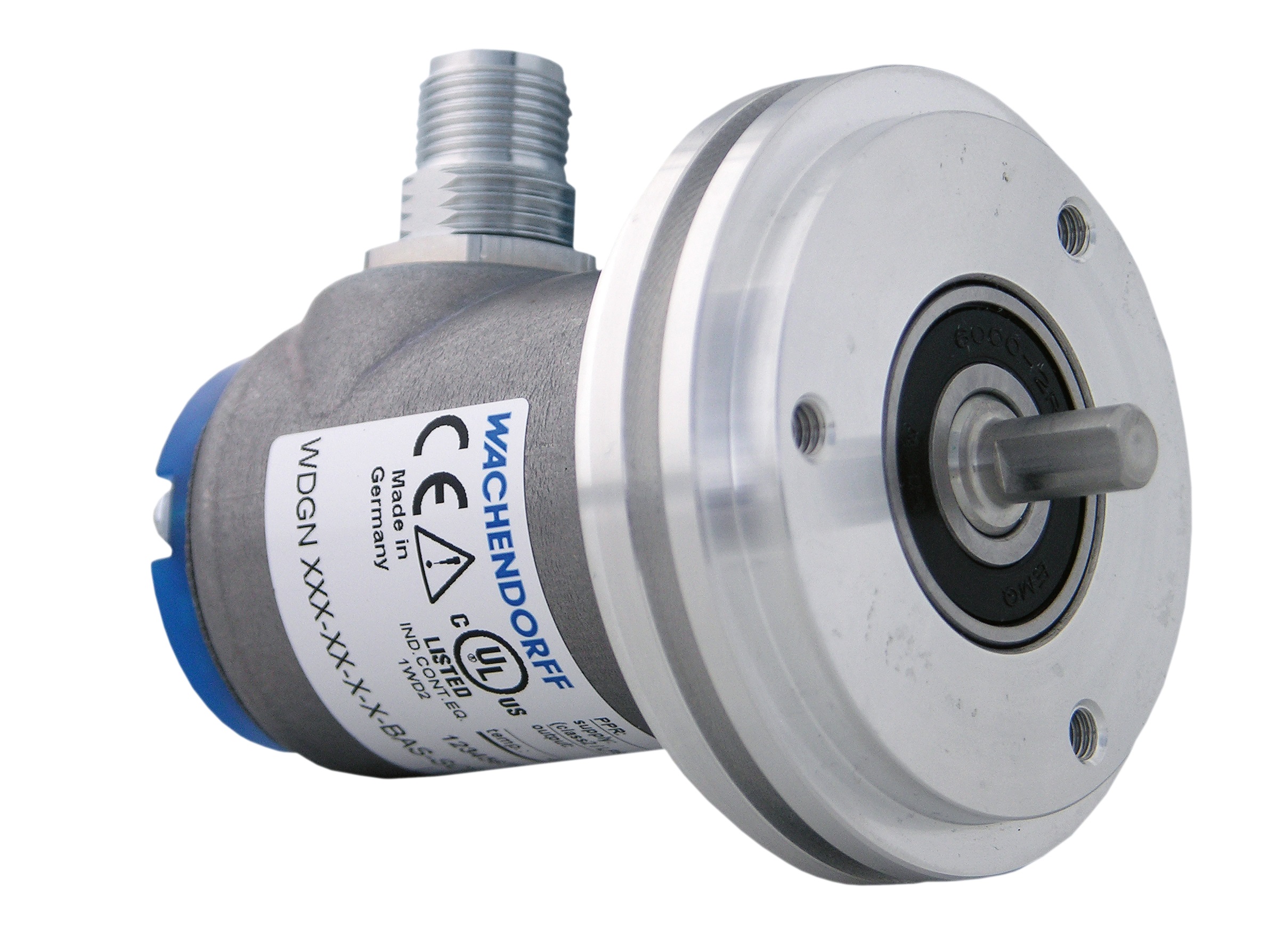 Wachendorff 58A Series Incremental Incremental Encoder 32V, 16384 ppr ppr, HTL, TTL Signal, Solid Shaft Type