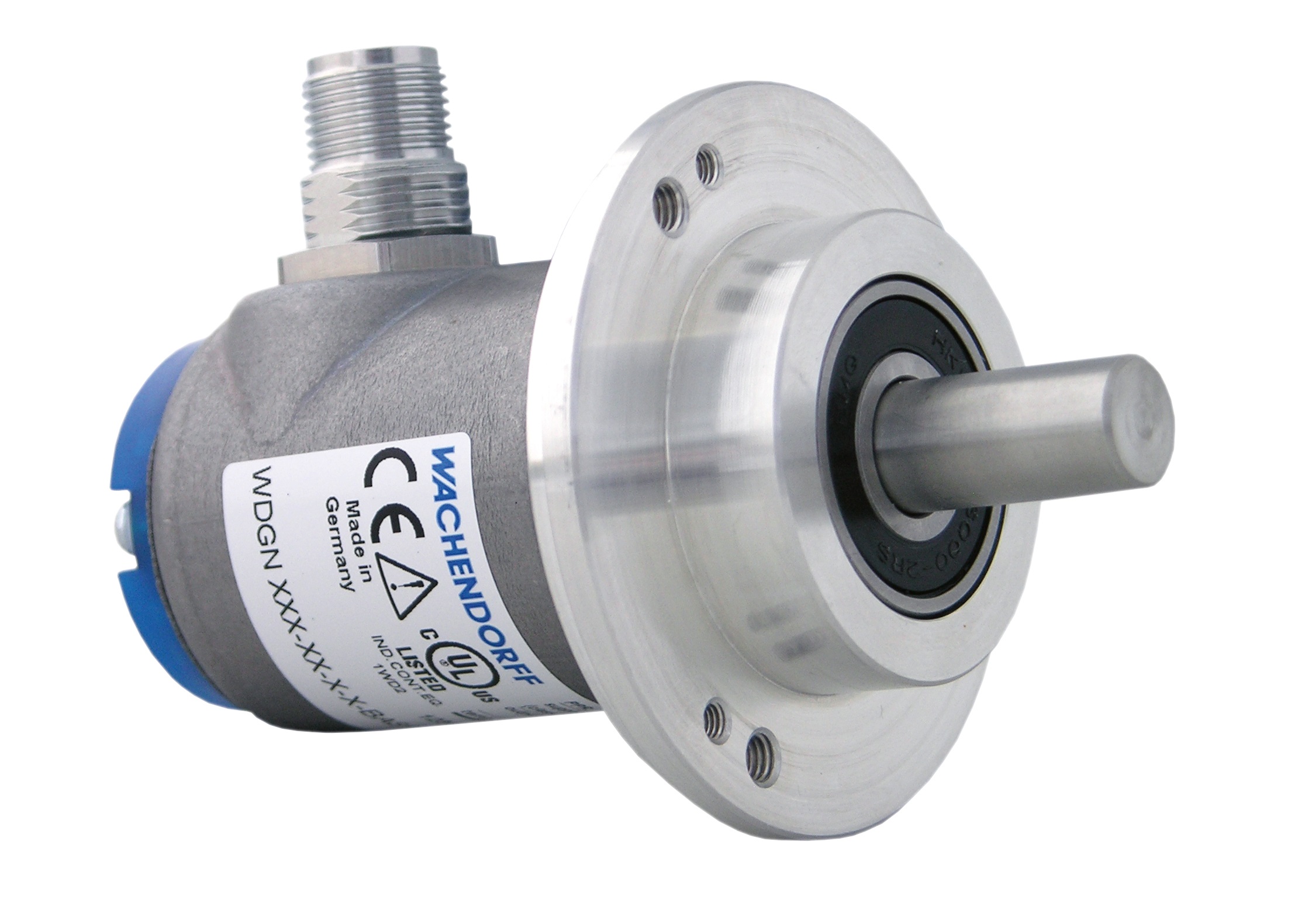 Wachendorff WDGN 58B Series Incremental Incremental Encoder 32V, 16384 ppr ppr, TTL, HTL Signal, Solid Shaft Type, 10 mm