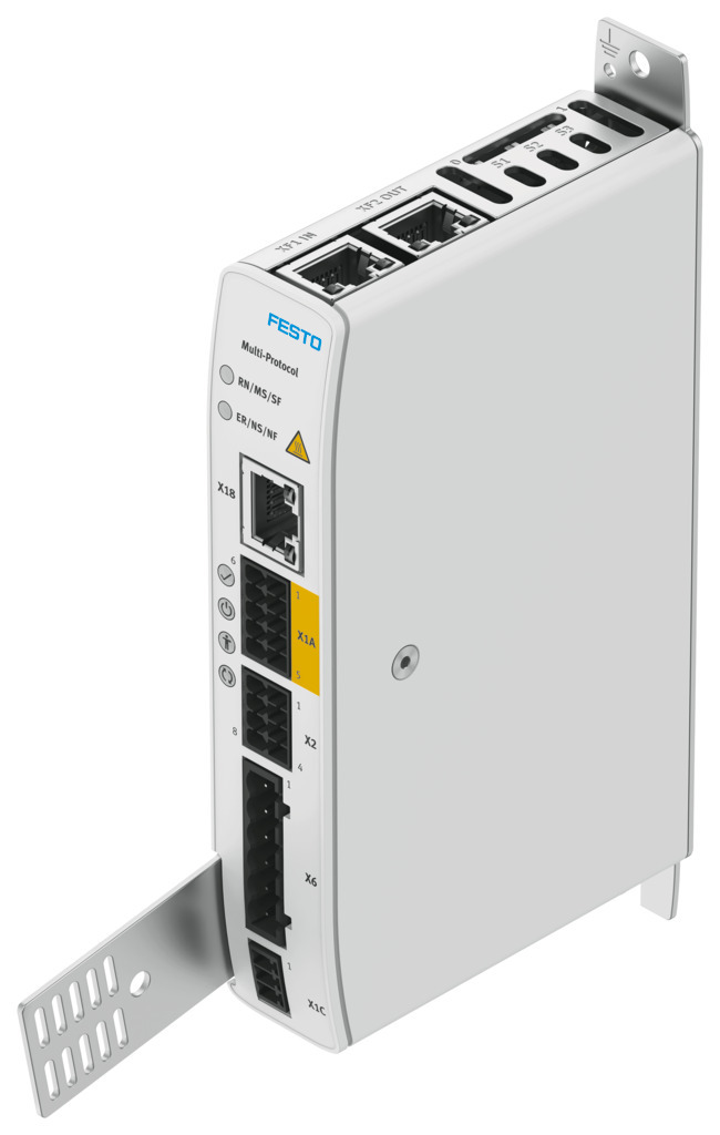 cmmt-st-c8-1c-mp-s0 Festo 300 W Servo Drive, 48 V dc, 24 V, 8 A, Homing, Positioning, Current Controller, Speed Controller, Manual Function