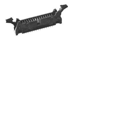 Hirose HIF3B Series Straight Through Hole PCB Header, 64 Contact(s), 2.54 mm Pitch, 2 Row, Shrouded