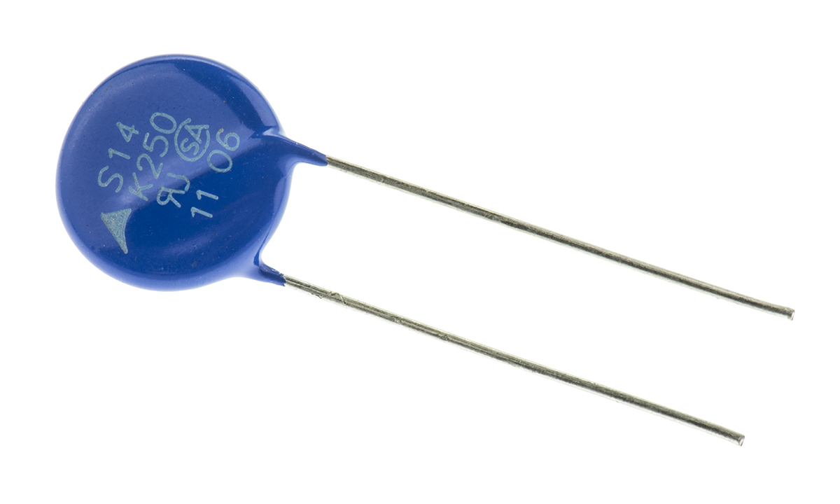 EPCOS, Standard Metal Oxide Varistor 350pF 50A, Clamping 650V, Varistor 390V