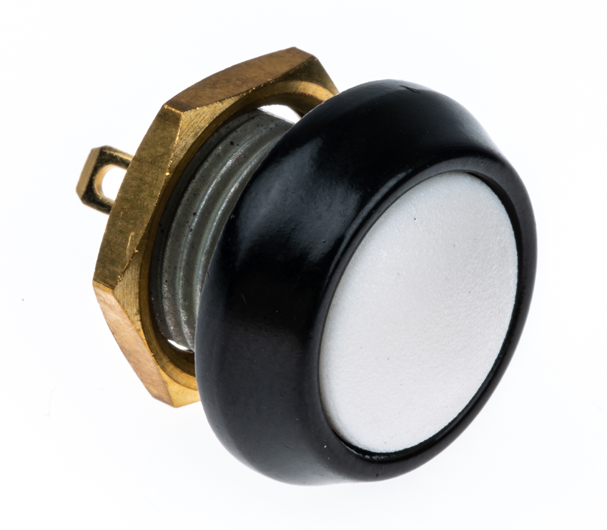 ITW Switches 59 Series Miniature Push Button Switch, Momentary, Panel, 13.6 mm Cutout, SPST, Clear LED, IP67, 50 V dc