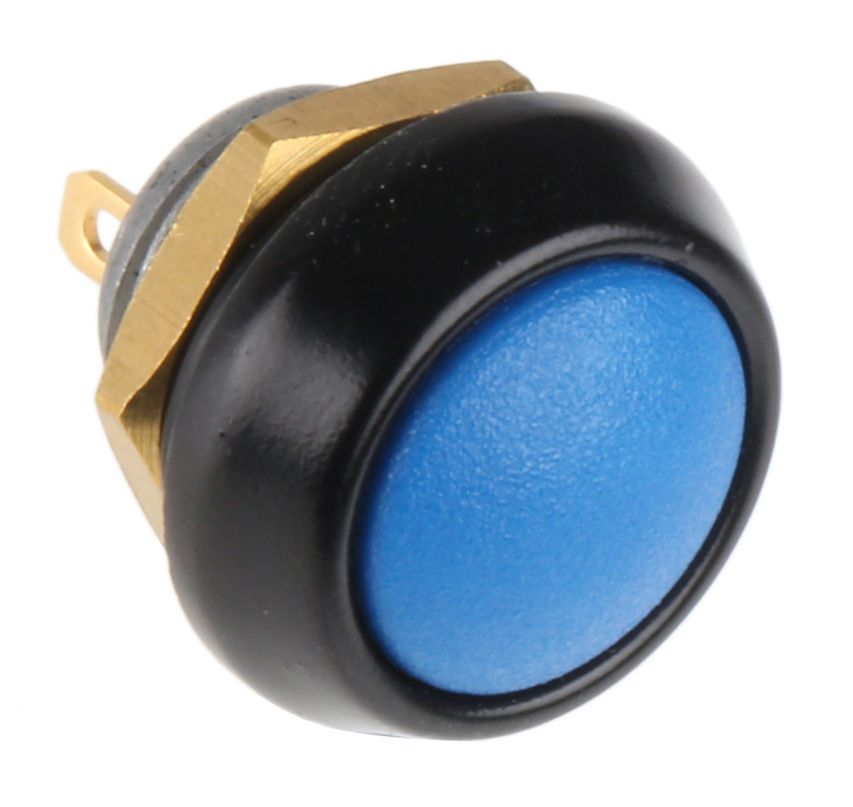 ITW Switches 59 Series Miniature Push Button Switch, Momentary, Panel, 13.6 mm Cutout, SPST, Clear LED, IP67, 50 V dc