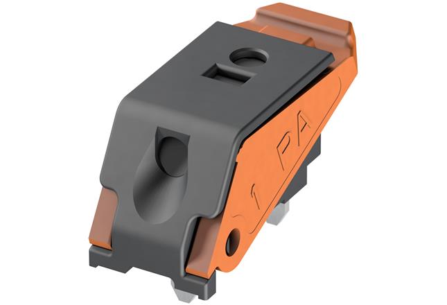 HARTING har-flexicon Series PCB Terminal Block, 1-Contact, Through Hole Mount, 1-Row, Push In Spring Termination