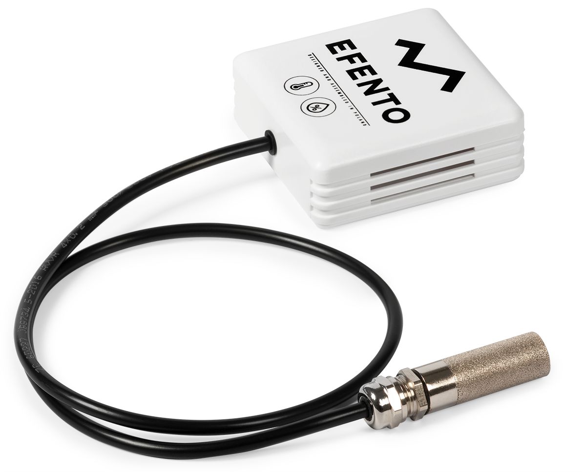 Efento 5905309601314 Temperature & Humidity Data Logger, Bluetooth, 2 Channel