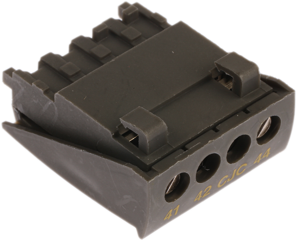 PR Electronics 5910_4142CJC44 5900 Series DIN Rail Terminal Block Black, 2.5mm², Screw, ATEX