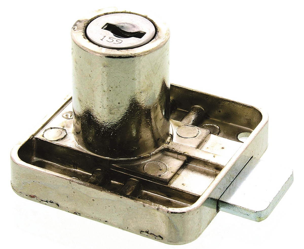 5956037 Euro-Locks a Lowe & Fletcher group Company Rim Lock, 24.5 mm Panel-to-Tongue 19.7 mm, Key Unlock
