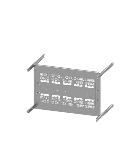 Siemens Grey 3 Gang Mounting Plate Sheet Steel Mounting Plate