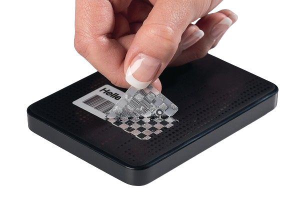 HellermannTyton Silver Silver Print Label, 50.8 mm Width, 2000 Per Pack Qty