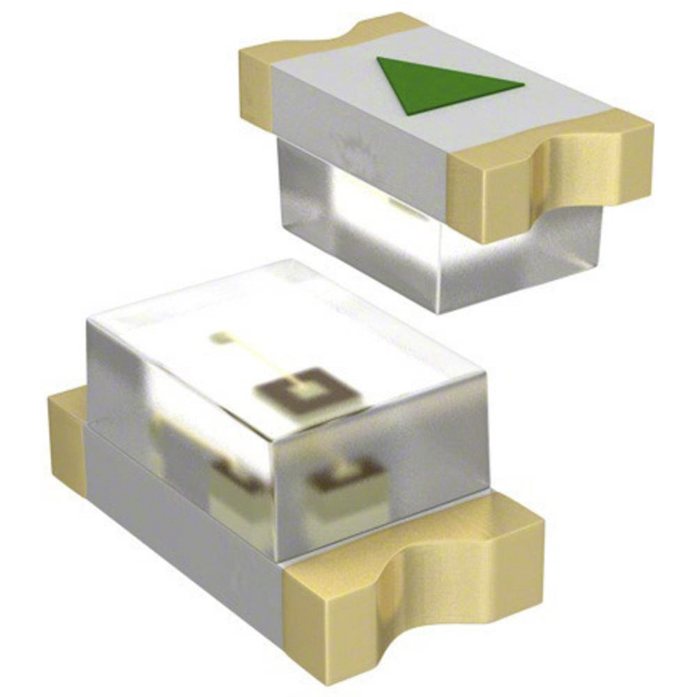 Dialight 2 V Green, Yellow LED 0603 Surface Mount 598 598-8060-107F